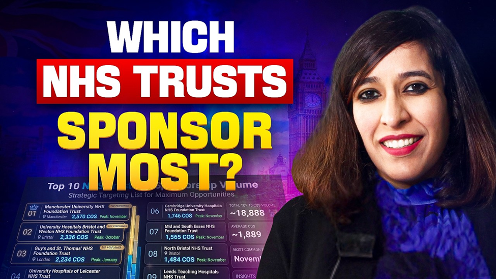 Best NHS trusts for visa sponsorship